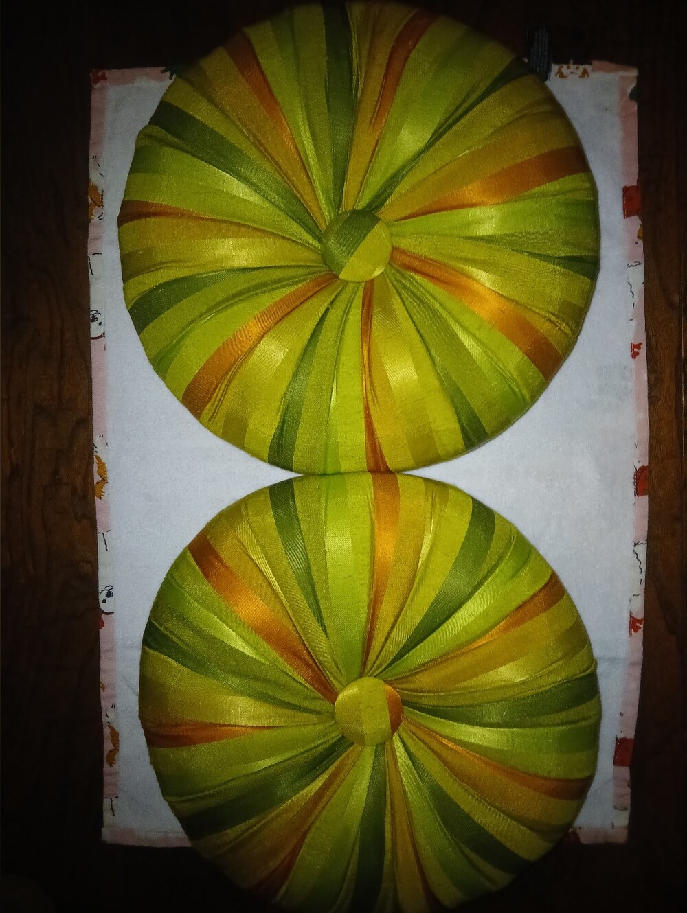 Mid Century Sunburst Style Pillows.
